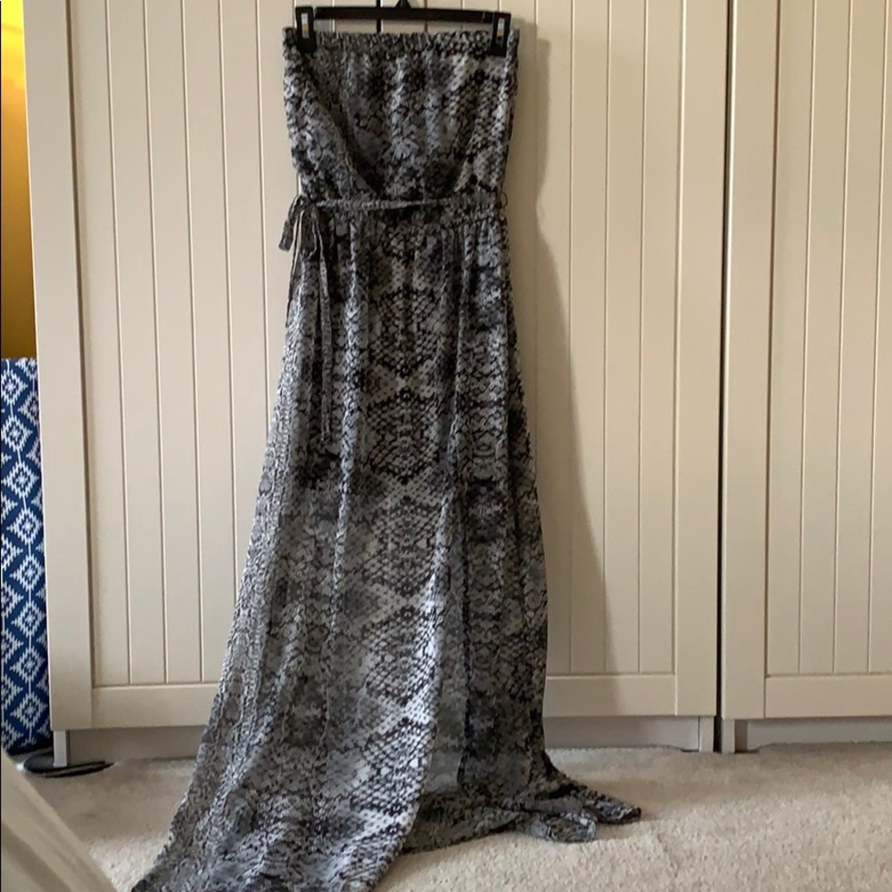 Vince Camuto strapless maxi dress
